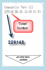 ticket lookup by plate number